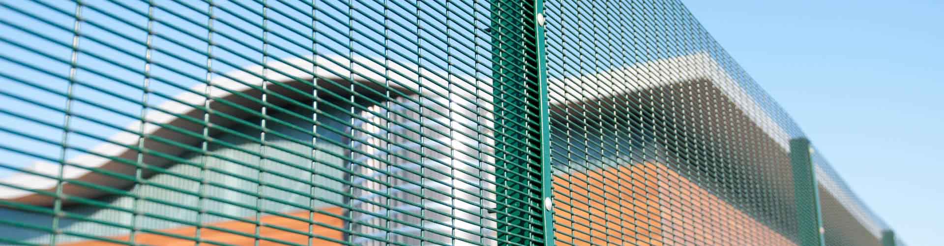358 security wire fence installation, data center perimeter, anti-climb protection