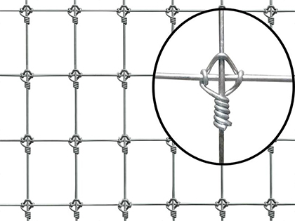Cross Lock Knot Fence