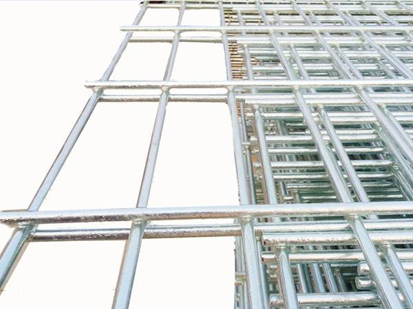 Double wire fence 868 panel, hot-dip galvanized, ABX Metal factory