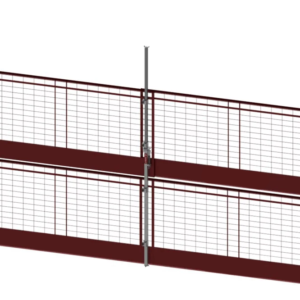 Compression Post Edge Protection Barrier
