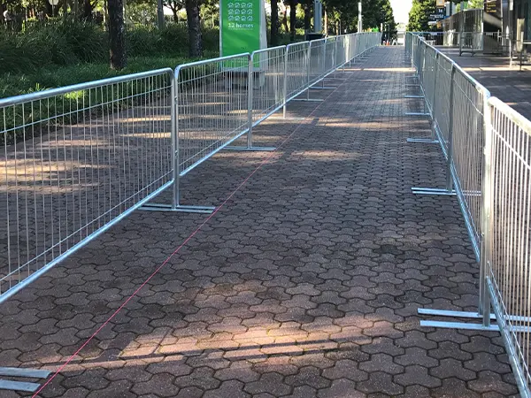 Crowd Control Barriers Applications