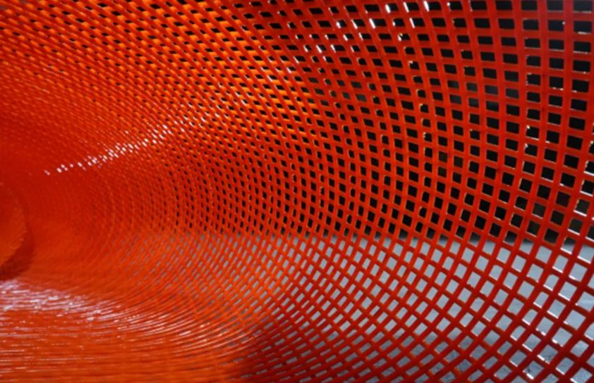 Square PU Screen Mesh