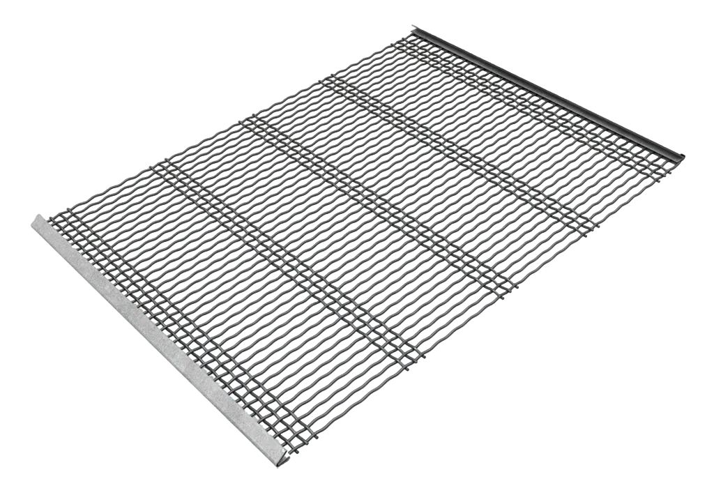 Slotted Woven Wire Mesh Screen Panel