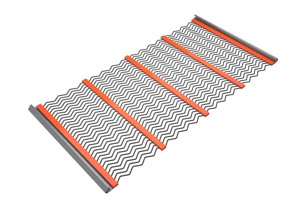 Wave Opening Self-Cleaning Screen Mesh Panel