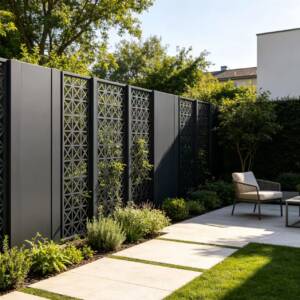 Backyard Garden Privacy Fence