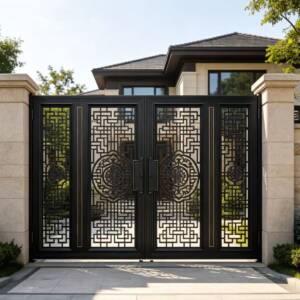 Laser‑Cut Driveway Gate Panels