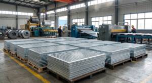 galvanized expanded metal grating panels