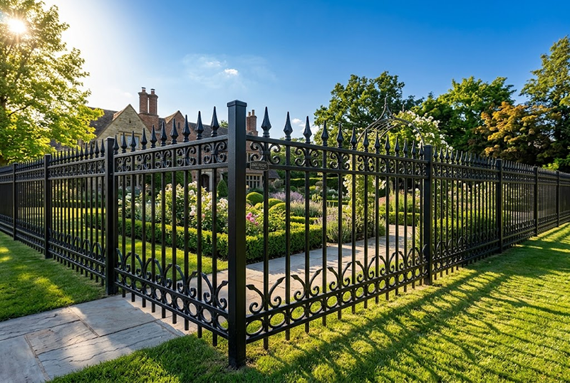 Premium Wrought Iron Fence