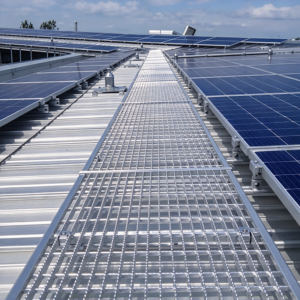Solar Roof Galvanized Grating Walkway