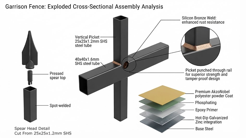 Specifications of Garrison Fence
